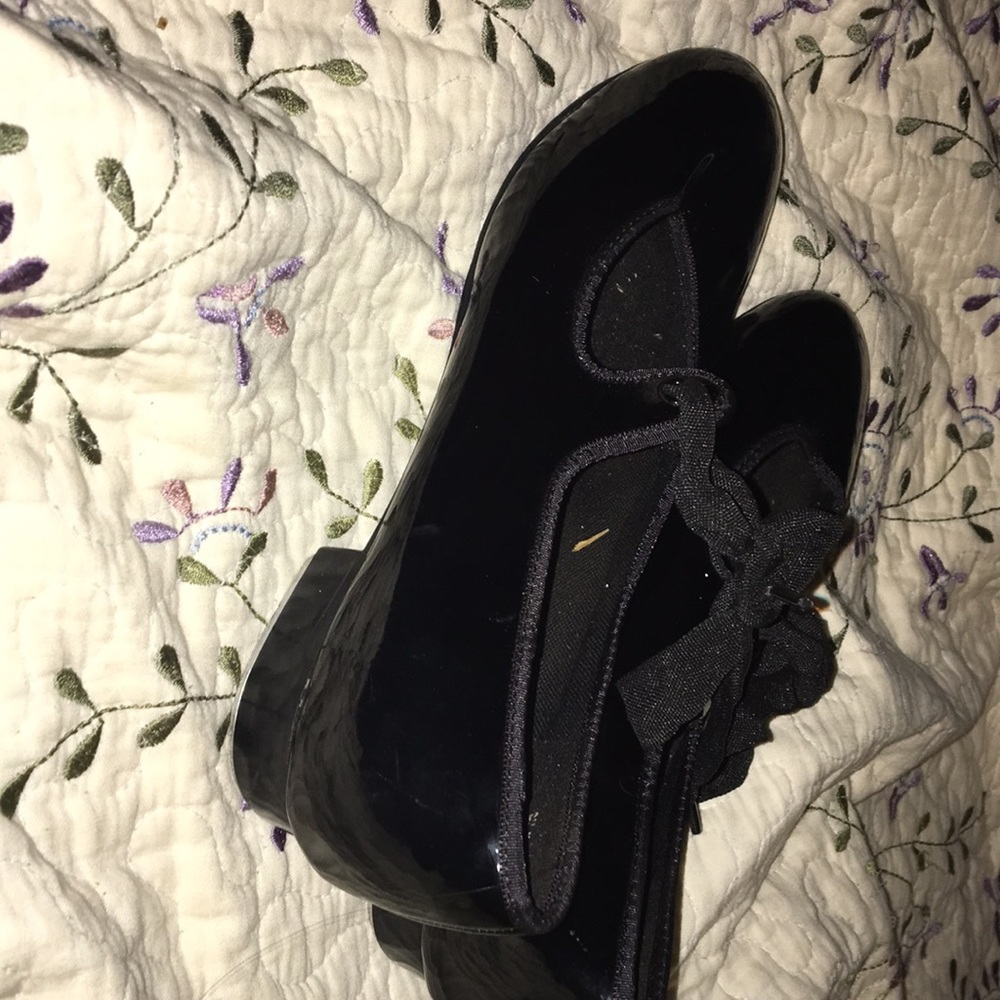 Good Condition Black Tap Dancing Shoes